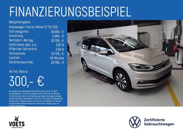 Volkswagen Touran DSG 110 kW image number 5