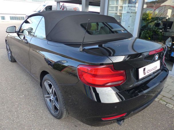 BMW 218d Cabrio Sport Line 110 kW image number 4