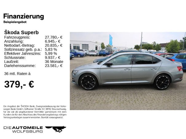 Skoda Superb 1.5 TSI DSG Sportline 110 kW image number 5