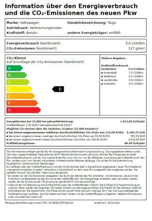 Volkswagen Taigo 1.0 TSI Style 81 kW image number 20