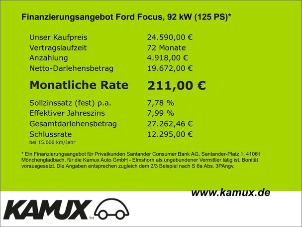 Ford Focus 1.0 ST-Line 92 kW image number 10