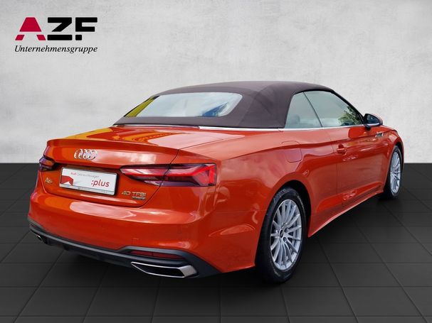 Audi A5 40 TFSI S tronic Cabrio 150 kW image number 4