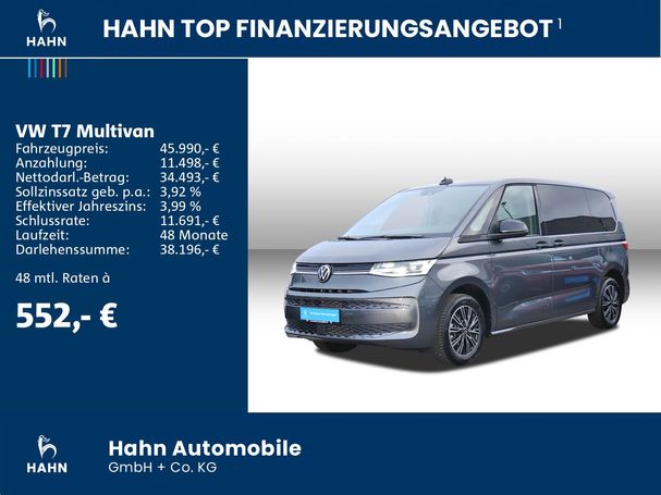 Volkswagen T7 Multivan 1.5 TSI 100 kW image number 4