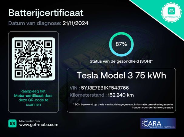 Tesla Model 3 Long Range AWD 258 kW image number 11