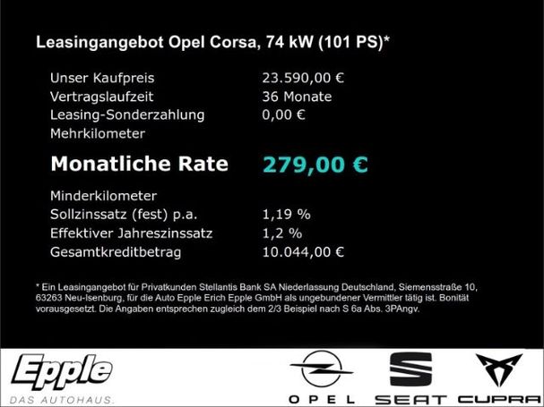 Opel Corsa 1.2 74 kW image number 4