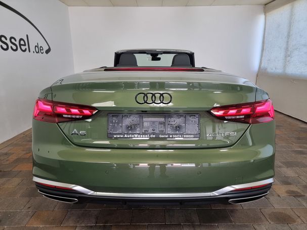 Audi A5 40 TFSI S-line Cabrio 150 kW image number 21