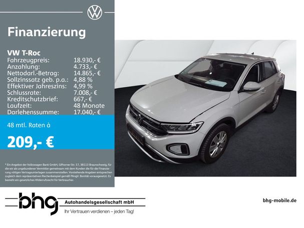 Volkswagen T-Roc 1.0 TSI T-Roc 81 kW image number 5