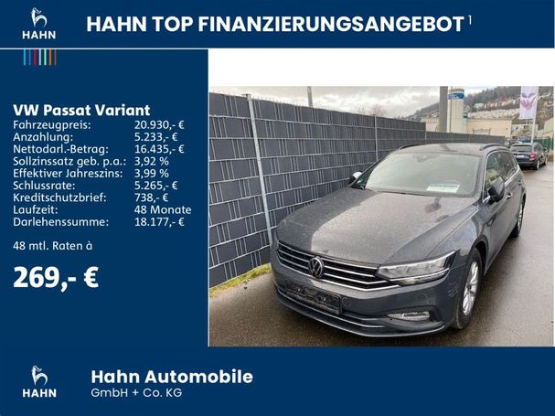 Volkswagen Passat Variant 2.0 TDI Business DSG 110 kW image number 2