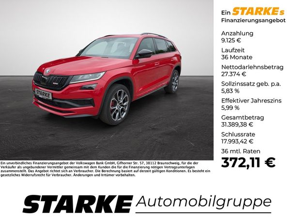 Skoda Kodiaq 2.0 4x4 DSG RS 176 kW image number 5