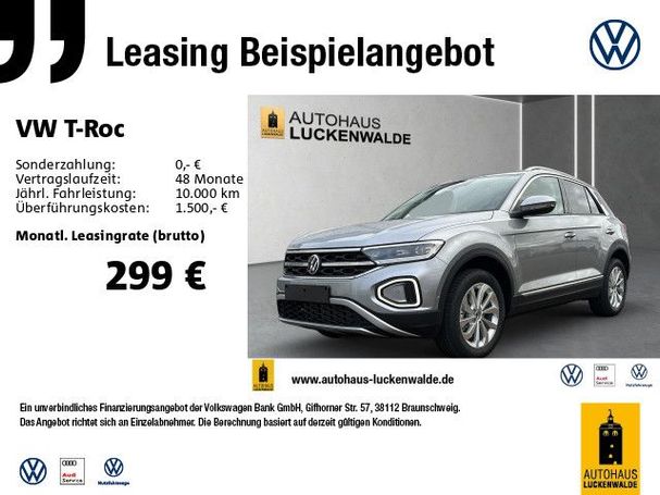 Volkswagen T-Roc 1.5 TSI Style DSG 110 kW image number 5