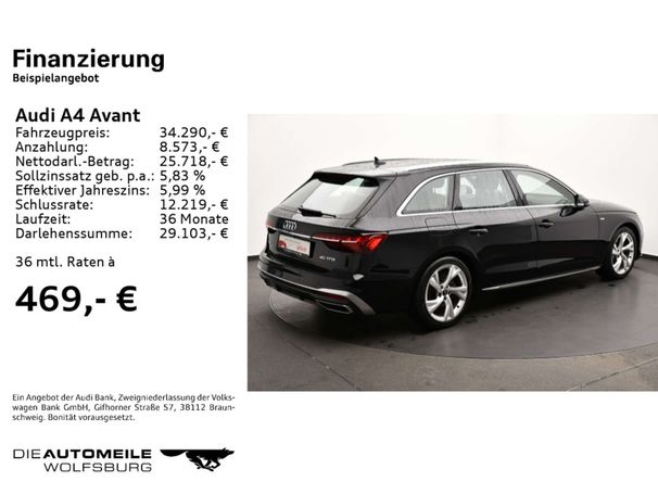 Audi A4 40 TFSI S tronic S-line 150 kW image number 5