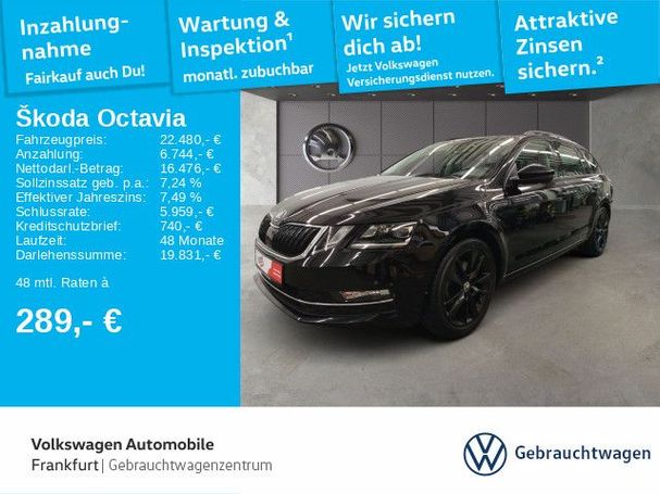 Skoda Octavia Combi 1.5 TSI DSG Style 110 kW image number 5