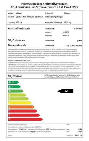 Nissan Leaf 62 kWh e+ 160 kW image number 18