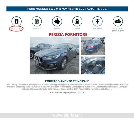 Ford Mondeo 2.0 Hybrid CVT 138 kW image number 13