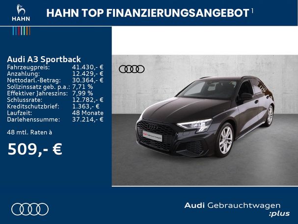 Audi A3 35 TDI S-line Sportback 110 kW image number 4