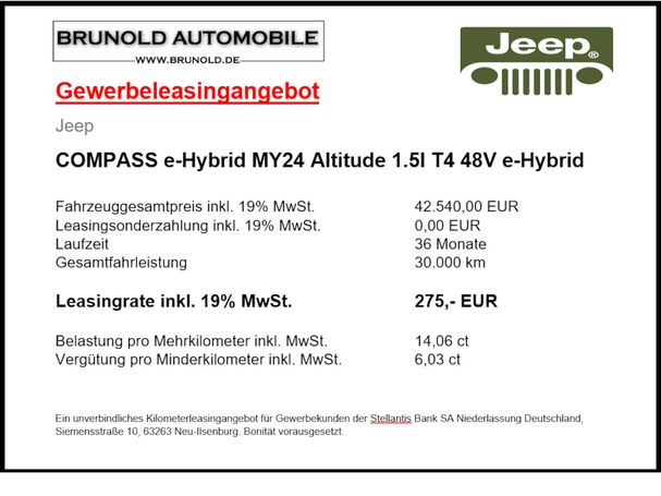 Jeep Compass 110 kW image number 7