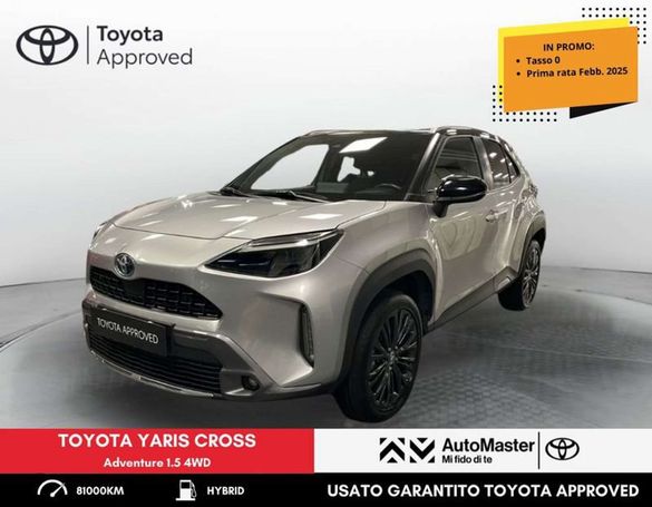 Toyota Yaris Cross 1.5 Hybrid Adventure AWD-i CVT 85 kW image number 1