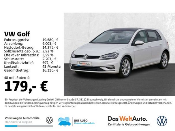 Volkswagen Golf 1.5 TSI Highline 110 kW image number 3