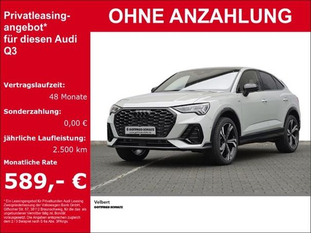 Audi Q3 35 TFSI S-line Sportback 110 kW image number 5