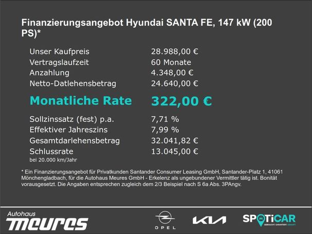 Hyundai Santa Fe 4WD Premium 147 kW image number 4