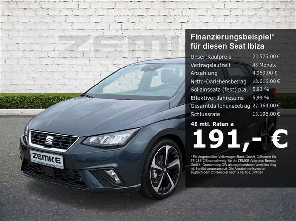 Seat Ibiza 1.0 TSI DSG 85 kW image number 1