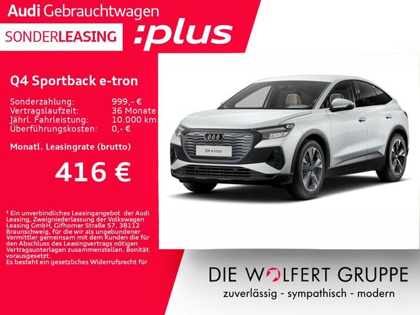 Audi Q4 45 quattro e-tron Sportback 195 kW image number 5