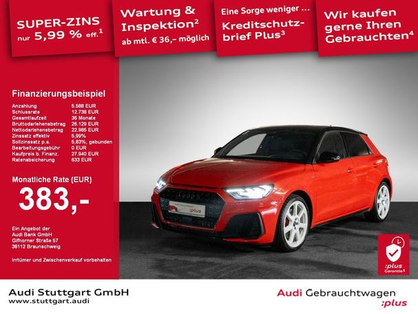 Audi A1 40 TFSI S-line Sportback 147 kW image number 2