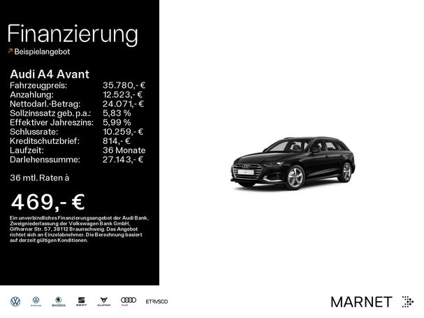 Audi A4 35 TFSI Avant Advanced 110 kW image number 4