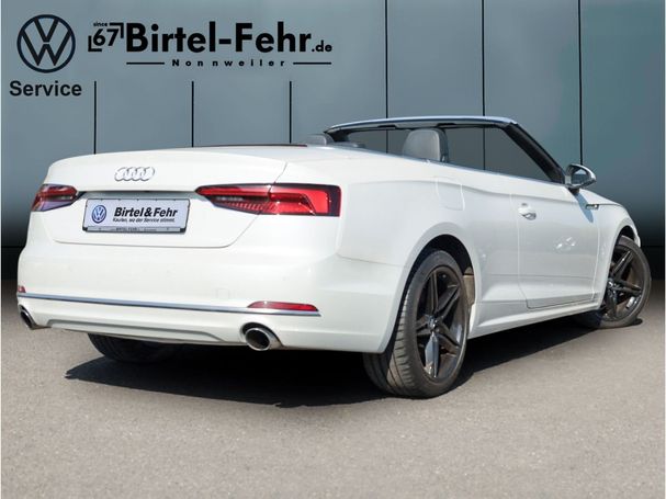 Audi A5 2.0 TFSI S tronic S-line Cabrio 140 kW image number 2