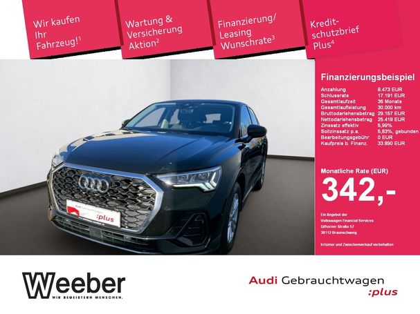 Audi Q3 45 TFSIe Sportback 180 kW image number 3