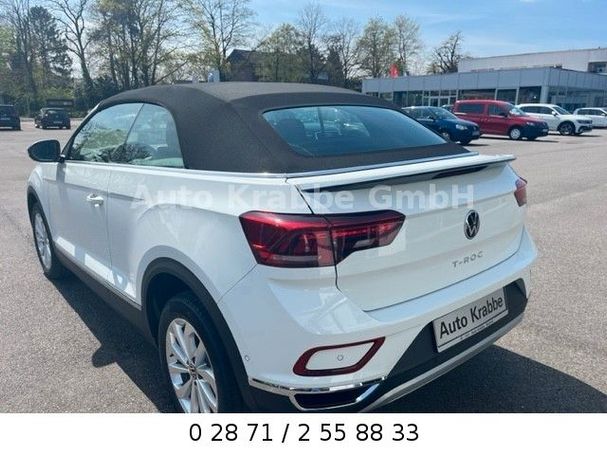 Volkswagen T-Roc Cabriolet 1.5 TSI DSG 110 kW image number 7