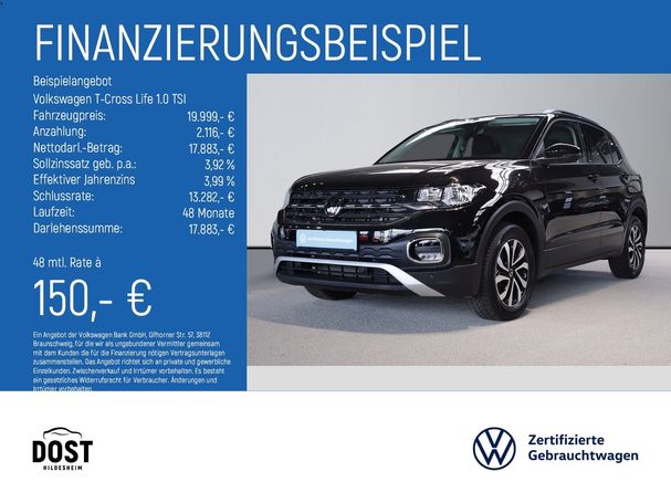 Volkswagen T-Cross 1.0 TSI Life 81 kW image number 5