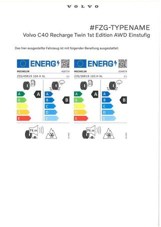 Volvo C40 Recharge Twin Motor AWD Ultimate 300 kW image number 5