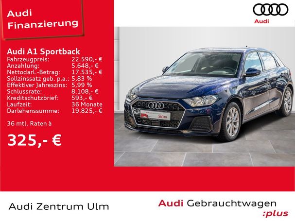 Audi A1 30 TFSI Sportback Advanced 81 kW image number 5