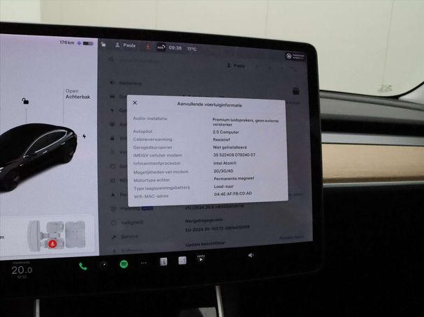 Tesla Model 3 60 Plus AWD 225 kW image number 23