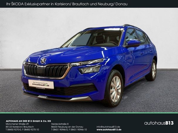 Skoda Kamiq 1.0 TSI Ambition 85 kW image number 1