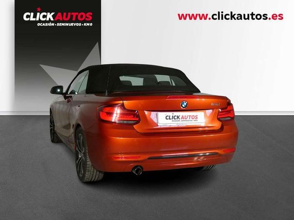 BMW 218i Cabrio 100 kW image number 10