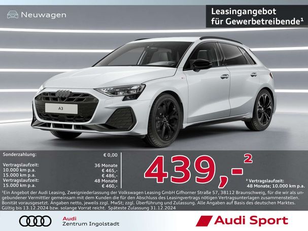 Audi A3 35 TDI S-line Sportback 110 kW image number 3