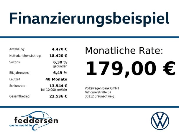 Volkswagen T-Cross 1.0 TSI 70 kW image number 22