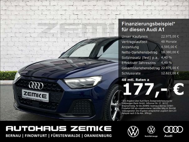 Audi A1 30 TFSI Sportback Advanced 81 kW image number 2