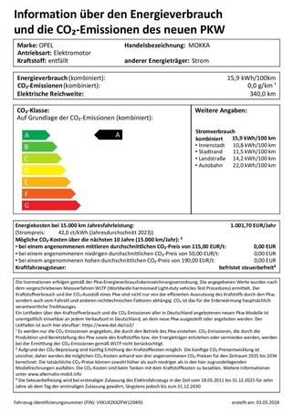 Opel Mokka GS 100 kW image number 25