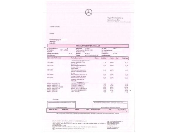 Mercedes-Benz A 180 d 85 kW image number 11