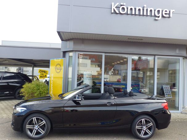 BMW 218d Cabrio Sport Line 110 kW image number 21