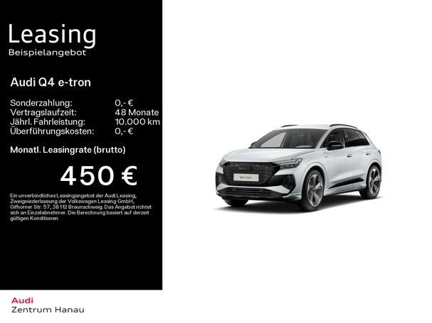 Audi Q4 45 quattro e-tron S-line 210 kW image number 4