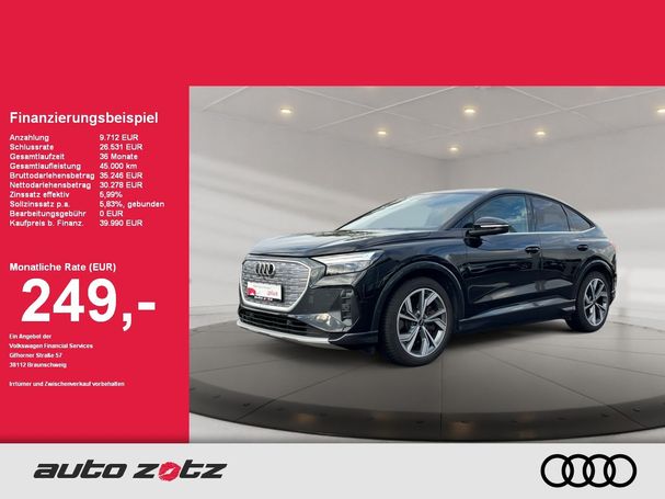 Audi Q4 40 e-tron S-line Sportback 150 kW image number 5