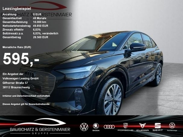 Audi Q4 40 e-tron Sportback 82 kWh 150 kW image number 3