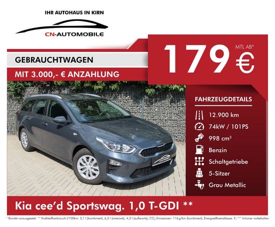 Kia Ceed 1.0 T-GDi 74 kW image number 5