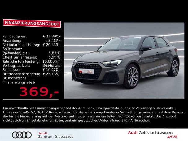 Audi A1 35 TFSI S-line Sportback 110 kW image number 3