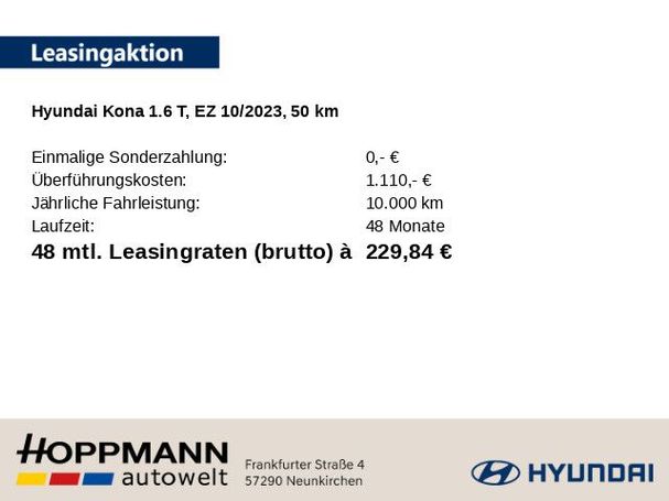 Hyundai Kona 1.6 T-GDI DCT 146 kW image number 5