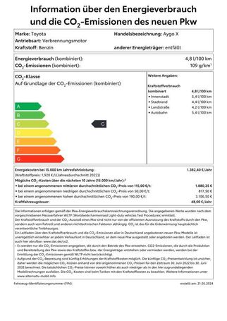 Toyota Aygo X 53 kW image number 5